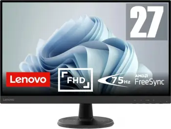 Monitor Lenovo D27-40 computer, 27", 1920 x 1080, 75 Hz, i zi