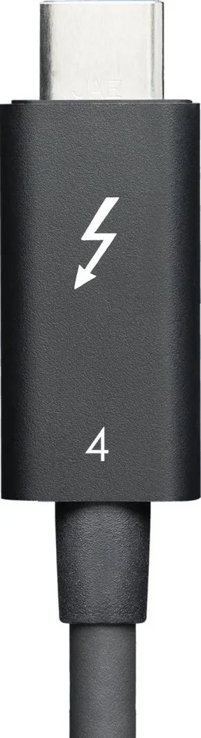 Kabllo Lenovo Lintes Thunderbolt 4, 2 m, 40 Gbps, USB-C, e zezë - 1