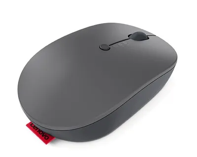 Maus Lenovo Go, RF Wireless + Bluetooth + USB Type-A, i hirtë - 2