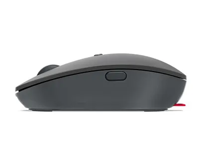 Maus Lenovo Go, RF Wireless + Bluetooth + USB Type-A, i hirtë - 3