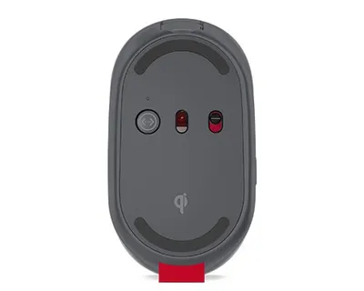 Maus Lenovo Go, RF Wireless + Bluetooth + USB Type-A, i hirtë - 6