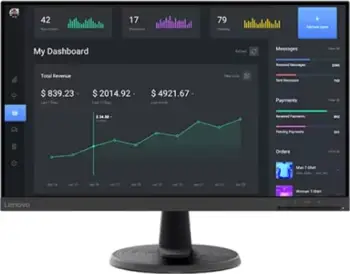 Monitor Lenovo D24-45, 23.8”, Full HD, i zi