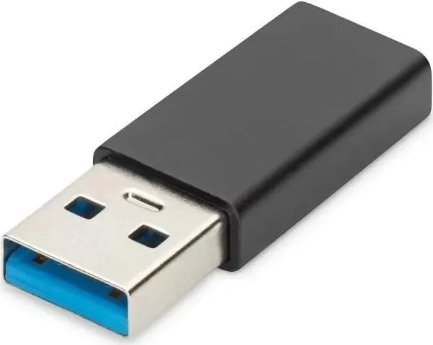 Adaptues Digitus nga USB-A në USB-C, i zi - 2