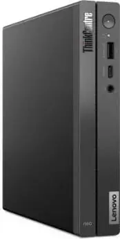 Kasë Lenovo ThinkCentre Neo 50q Tiny G4, Intel Core i5-13420H, 8 GB RAM, 512 GB SSD, Windows 11 Pro, E zezë