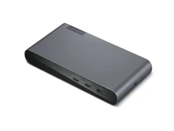Stacion dokimi, Lenovo, 40B30090EU, shumë porta USB-C/USB-A, i zi