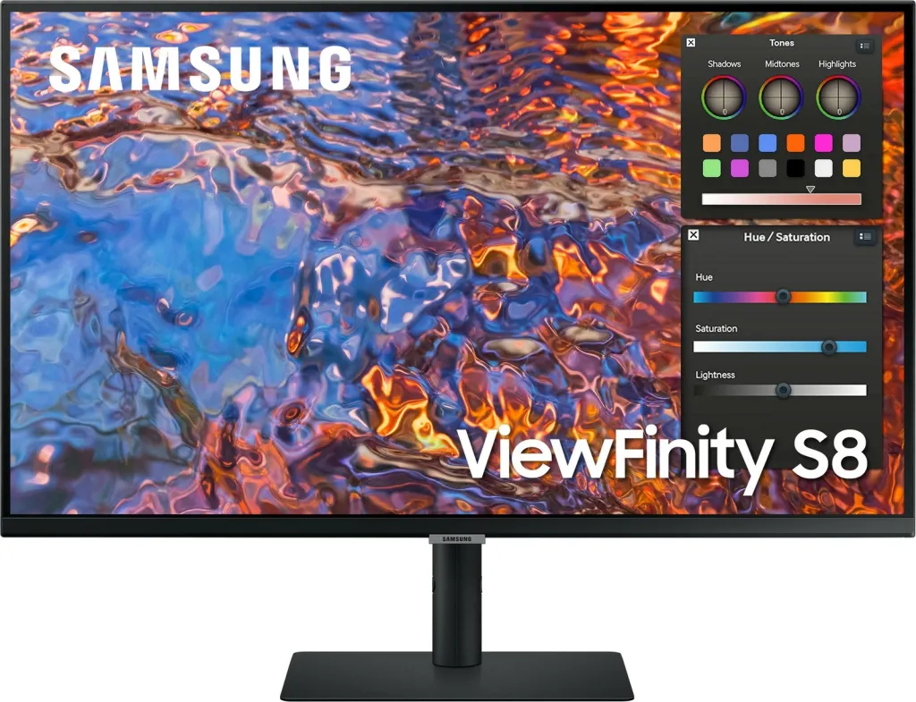 Monitor Samsung ViewFinity S80PB, 32", IPS, 4K UHD, i zi - 1