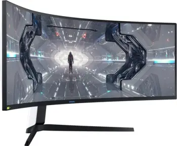 Monitor Samsung Odyssey LC49G95TSSPXEN - QLED, 49", DQHD, i zi/ bardhë
