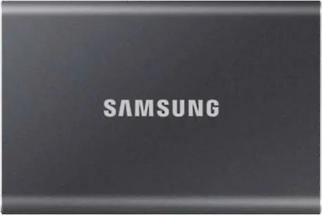 Disk SSD Samsung T7, 2TB, USB 3.2 Gen2, i hirtë (MU-PC2T0T/WW) - 1