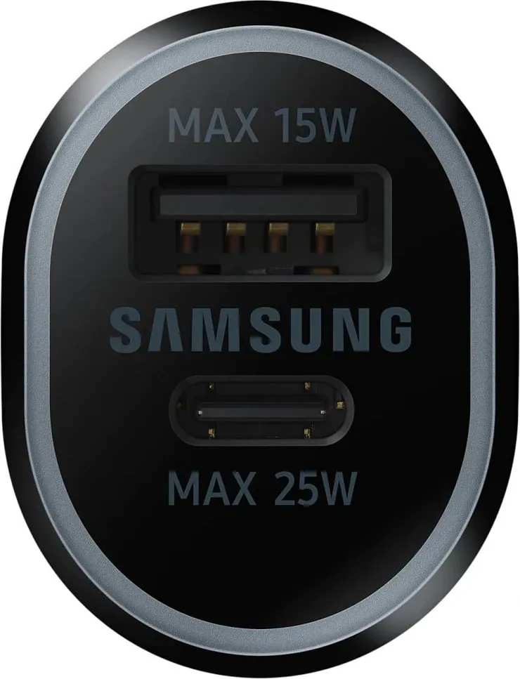 Karikues për celular në veturë Samsung, i zi, 40 W - 4
