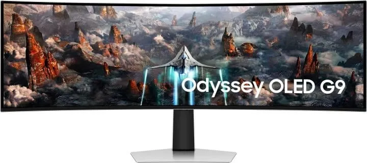 Monitor Samsung LS49CG934SUXEN, 49", 240Hz, i bardhë - 1