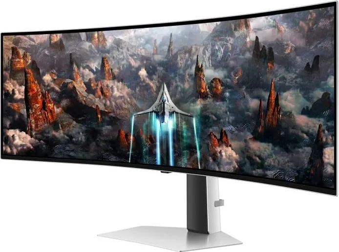 Monitor Samsung LS49CG934SUXEN, 49", 240Hz, i bardhë - 4