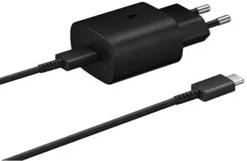 Karikues Super Fast Charging Samsung EP-TA800XBEGWW, 25W, i zi