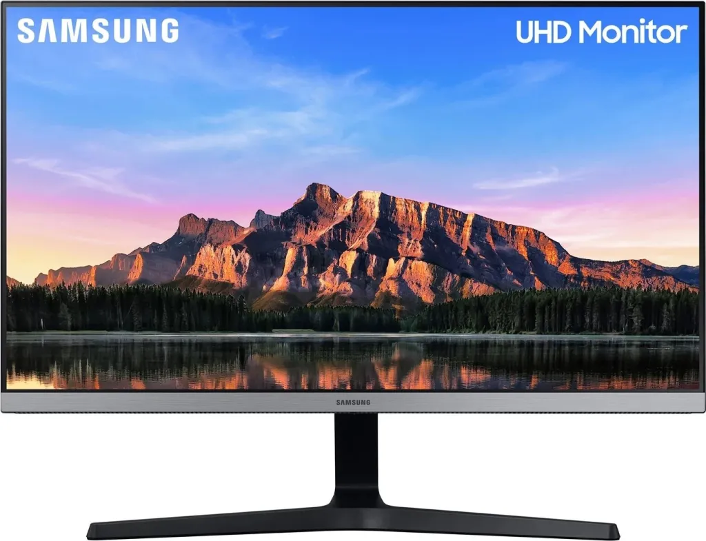Monitor Samsung U28R550, 28", IPS, 4K UHD, i zi - 1