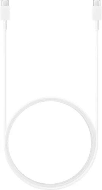 Kabllo Samsung USB-C në USB-C, 1.8m, e bardhë