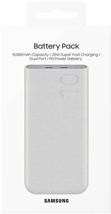 Powerbank Samsung 25W, 10000mAh, bezhë - 3