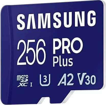 Kartë memorie Samsung PRO Plus UHS-I U3 (Class 10) Micro SDXC 256GB + përshtatës USB - 3