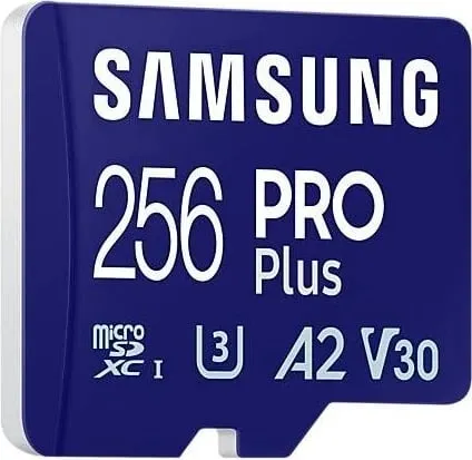 Kartë memorie Samsung PRO Plus UHS-I U3 (Class 10) Micro SDXC 256GB + përshtatës USB - 4