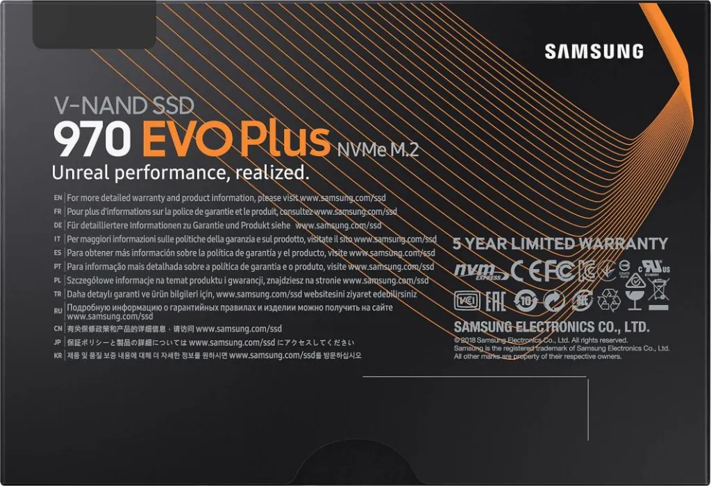 Disk SSD Samsung 970 EVO Plus, 500GB, M.2 2280 PCI-E x4 Gen3 NVMe - 5