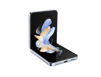 Celular Samsung Galaxy Z Flip4, 8GB RAM, 256GB, i kaltër