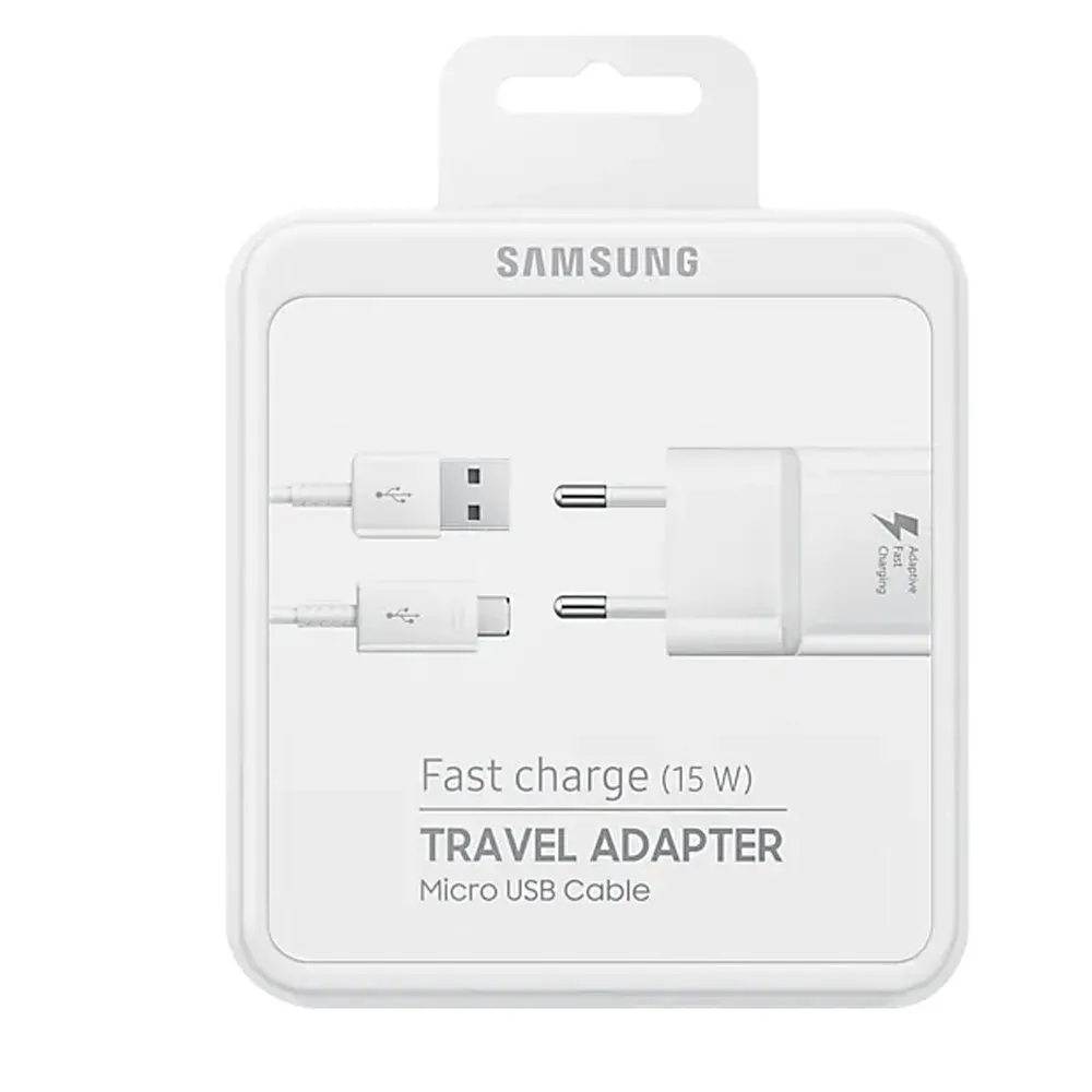 Karikues Samsung EP-TA20 për Samsung micro USB, i bardhë - 2