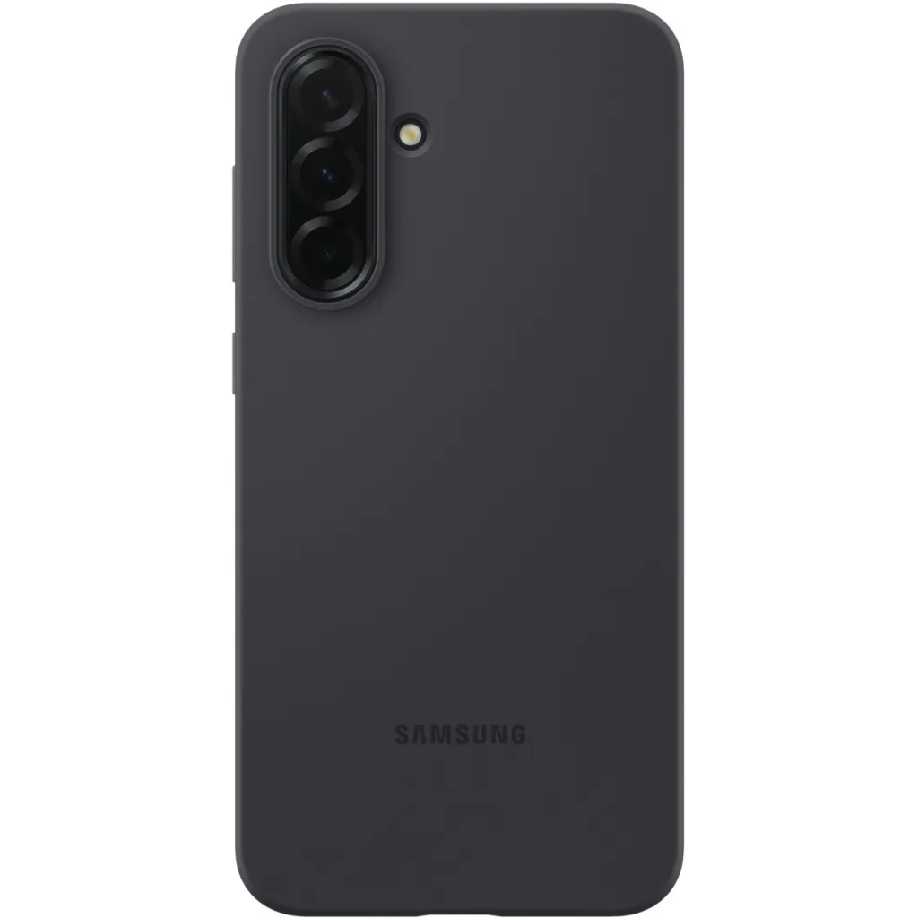 Mbrojtëse Samsung Silicone për Galaxy A36, e zezë - 1