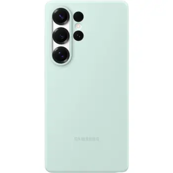 Mbrojtëse Samsung Silicone për Galaxy S25 Ultra, e gjelbër