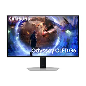 Monitor Gaming Samsung S27DG600SU / 27″ Quad HD OLED 360 Hz 0.03 ms / 2xHDMI + DP + USB + Pivot / Gri