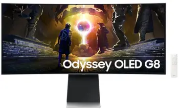 Monitor Gaming Samsung S34DG850SU / 34 ” / Ultra WQHD OLED / 175 Hz / 0.03 ms / DisplayPort + 2x HDMI / Curved / Gri