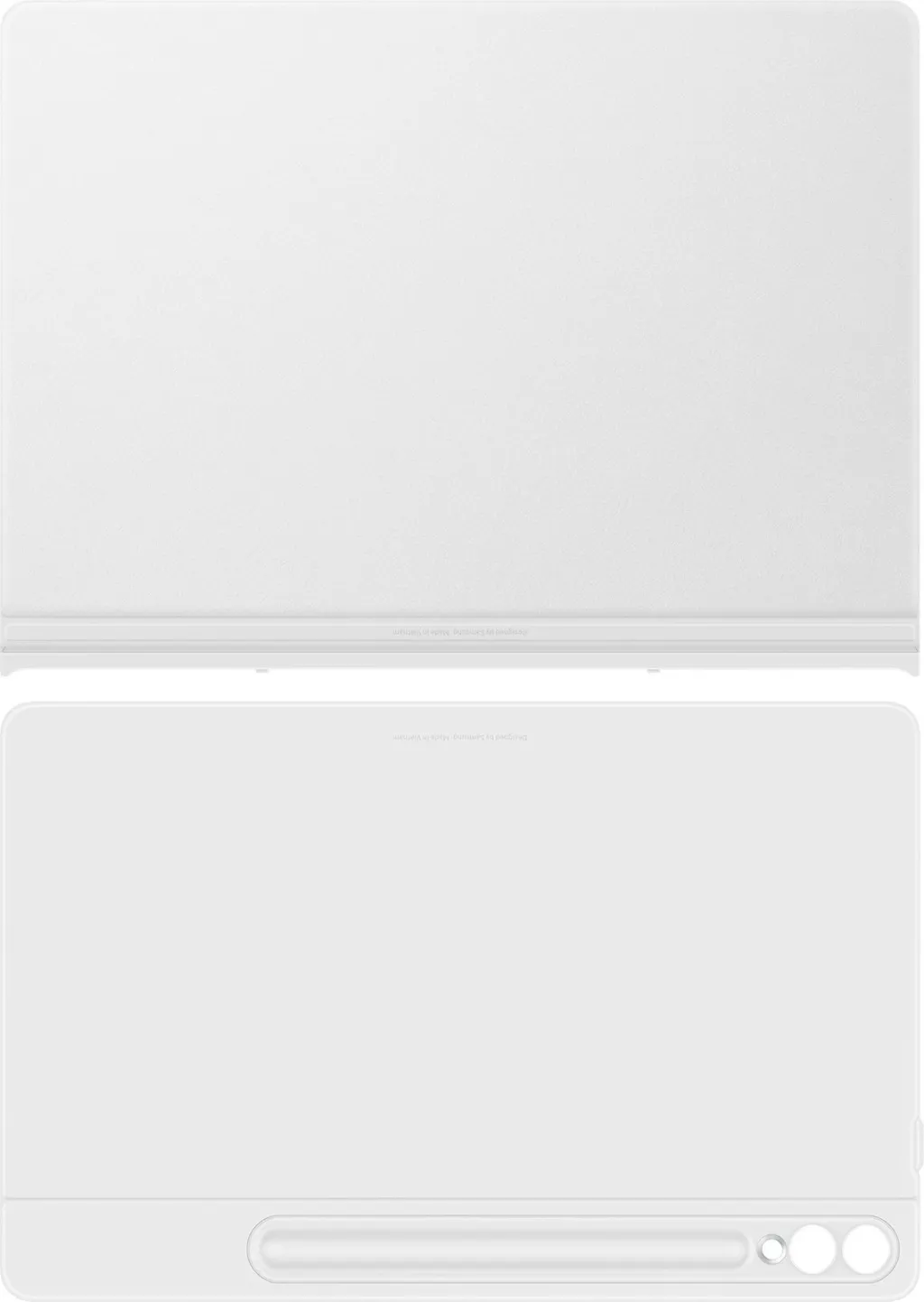 Mbështjellës Samsung Galaxy Tab S9+, Flip case, 31.5 cm, Bardhë - 1