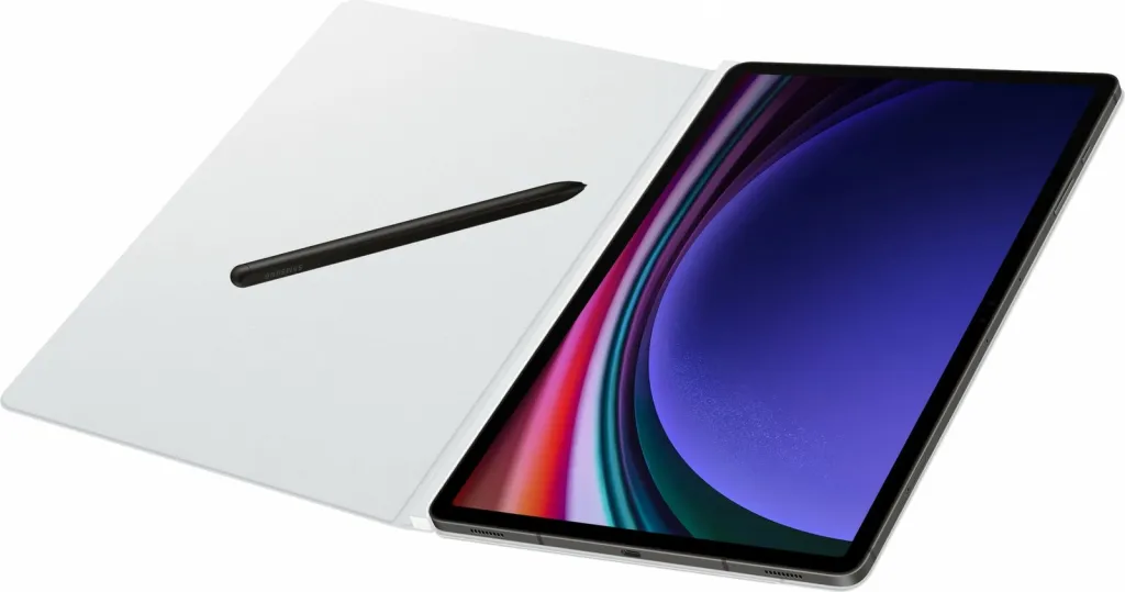 Mbështjellës Samsung Galaxy Tab S9+, Flip case, 31.5 cm, Bardhë - 3