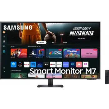 Monitor Samsung S43DM702UU (M70D) / 43″ / 4K UHD / VA / 16:9 / 60Hz / 4ms / USB-C + 2× HDMI + USB-A / E zezë