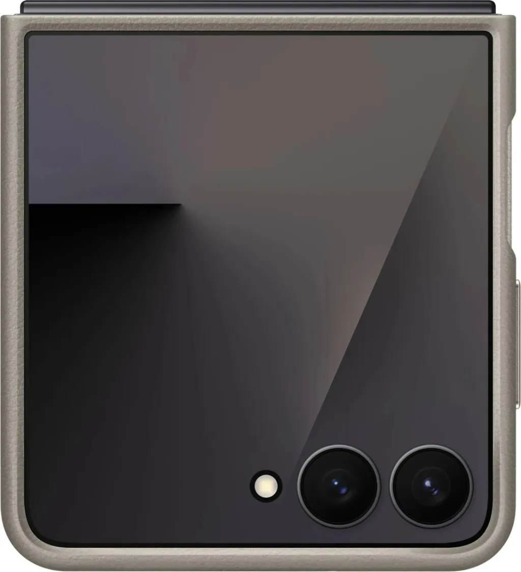 Mbështjellës Samsung Kindsuit për Galaxy Flip7, taupe - 1