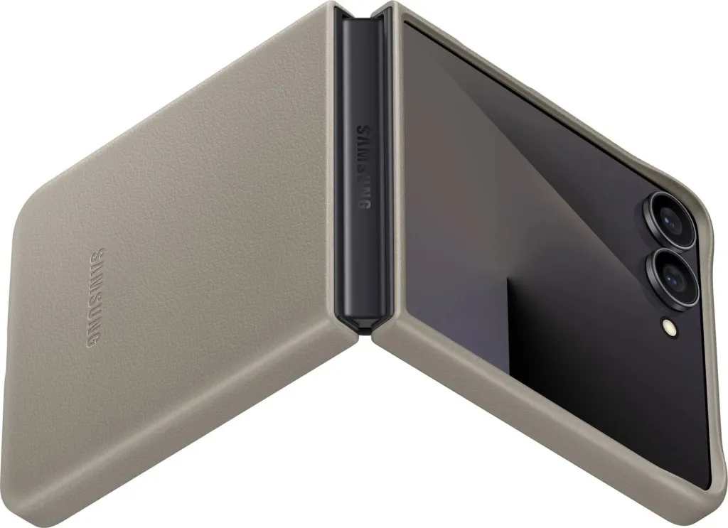 Mbështjellës Samsung Kindsuit për Galaxy Flip7, taupe - 5