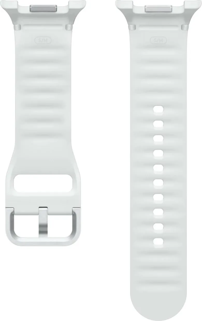 Rrip smartwatch Samsung Fabric S/M për Watch8 Classic, i bardhë - 2