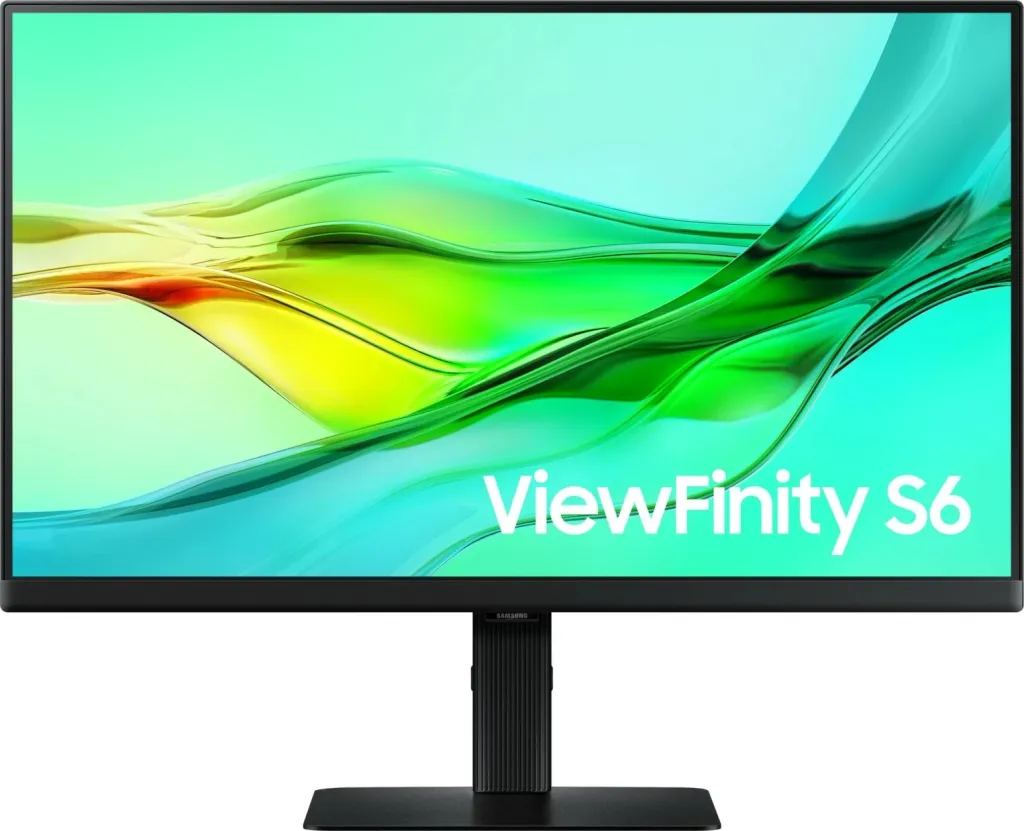 Monitor Samsung ViewFinity S6 S24D604UAU 24 inç QHD LED i zi - 1