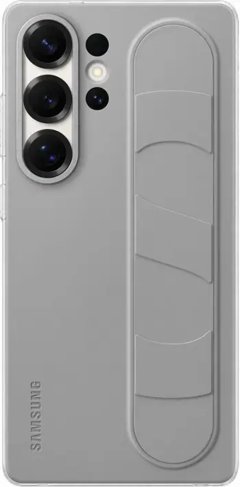 Mbështjellës Samsung Standing Grip Case EF-GS938CJEGWW për Galaxy S25 Ultra, gri