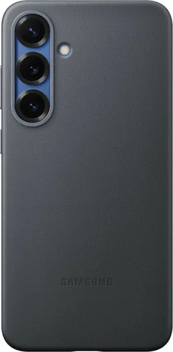 Mbështjellës Samsung Galaxy S25+, lëkurë sintetike, 17 cm (6.7"), zi