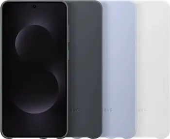 Mbështjellës silikon Samsung Galaxy S25 Edge, i zi
