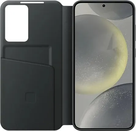 Mbështjellës Samsung Smart View Case për Galaxy S24+, wallet case, e zezë - 2