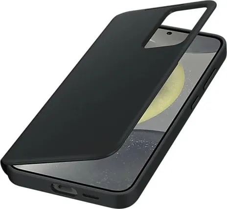 Mbështjellës Samsung Smart View Case për Galaxy S24+, wallet case, e zezë - 3