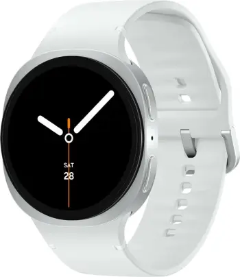 Smartwatch Samsung Galaxy Watch8 SM-L330 44mm, 32GB, Silver, rrip i bardhë
