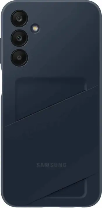 Mbështjellës Samsung Card Slot Case EF-OA256TBEGWW për Galaxy A25 5G, me xhep për karta, zi/blu