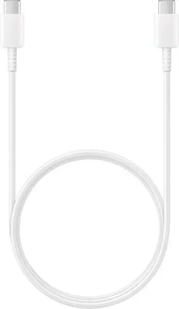 Kabllo Samsung EP-DN975BWE USB-C në USB-C, 1m, 5A, Bardhë