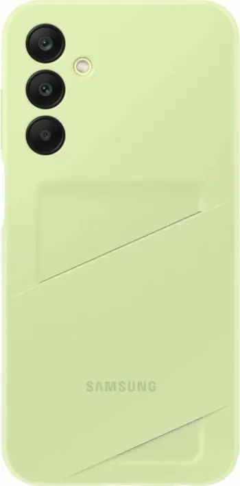 Mbështjellës Samsung Card Slot Case EF-OA156TMEGWW për Galaxy A15/A15 5G, xhep kartelash, Jeshil