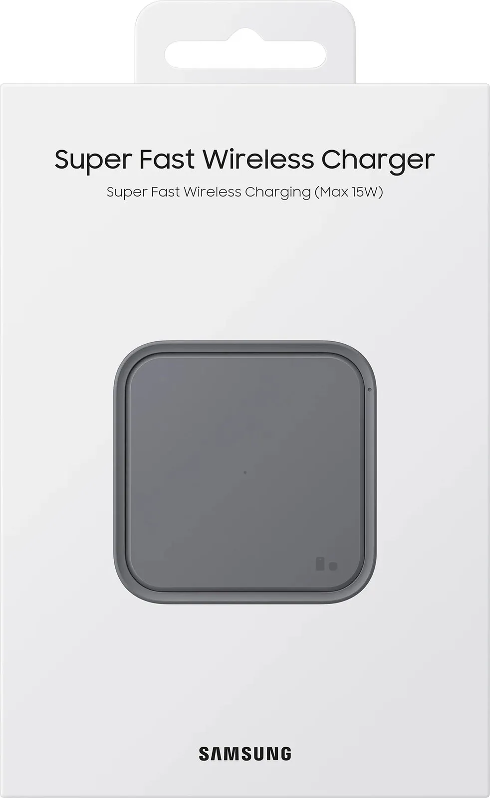 Mbushës wireless Samsung EP-P2400BBEGEU, 15W, me LED, Qi, USB-C, i zi - 2