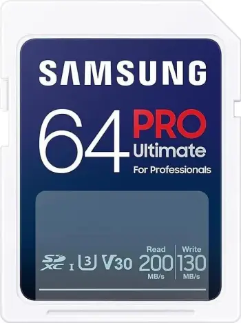 Kartë memorie SD CARD 64GB Samsung XC PRO Ultimate (CL10)