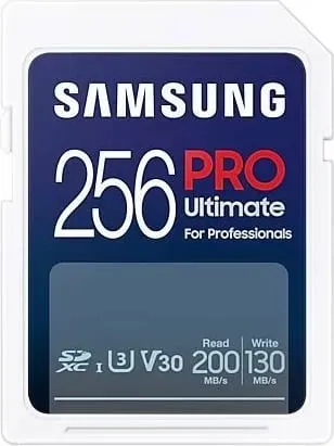Kartelë SD Samsung PRO Ultimate 256GB, SDXC, Class 10, UHS-I, e bardhë - 2