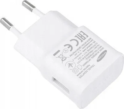 Adapter karikimi Samsung EP-TA50EWE, USB 5V 1.55A, i bardhë - 2