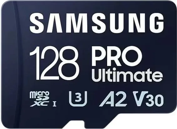 Kartë Memorie SD CARD 128GB Samsung PRO Ultimate microSDXC 200MB/s +Adapter - 2