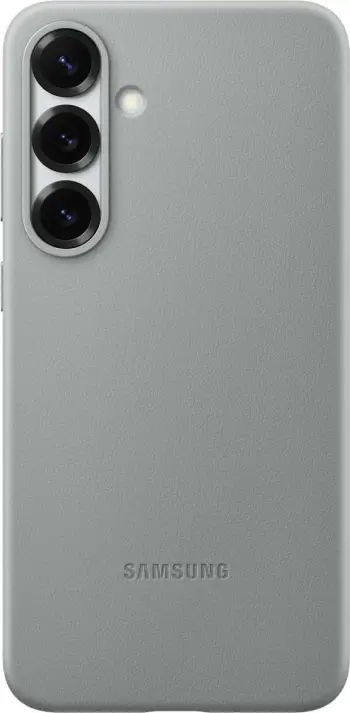 Mbështjellës Samsung Galaxy S25+, 17 cm (6.7"), lëkurë sintetike, ngjyrë e hirtë